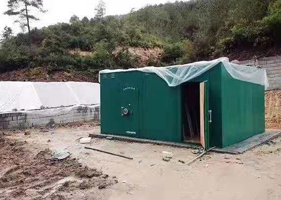 中原镇露天如何存放爆破线放炮线等爆破器材？