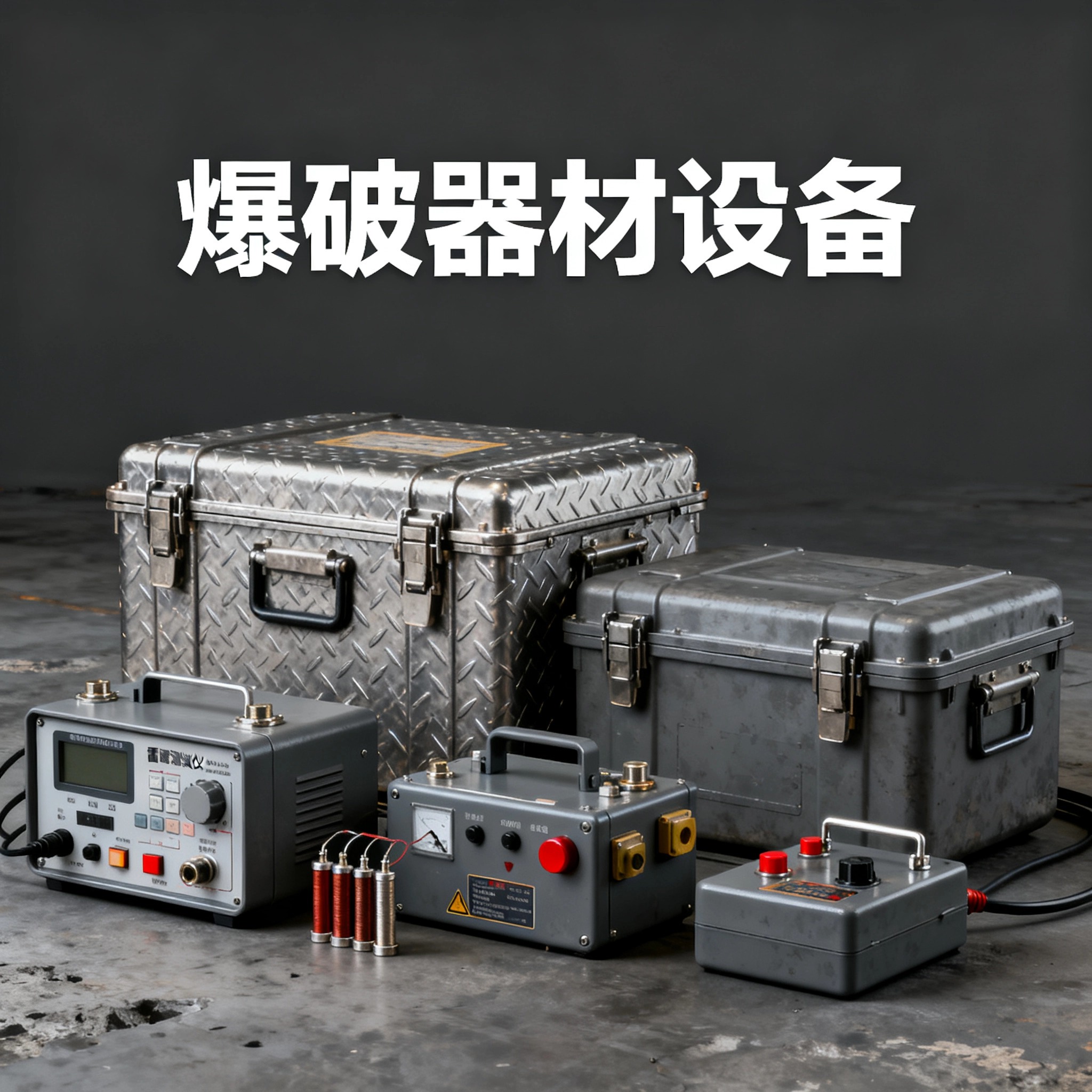 中原镇爆破工程师的“兵器库”：常用器材一册通